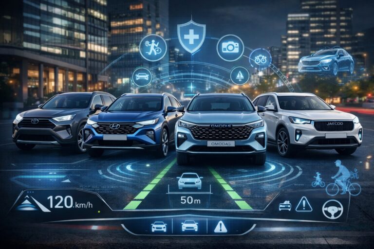 ADAS Toyota, Hyundai, OMODA y JAECOO