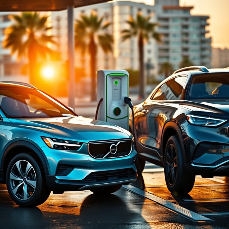 Volvo C40 Recharge vs Mercedes-Benz EQB 2026: SUV eléctricos compactos