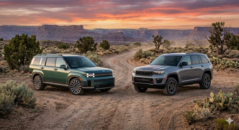 Hyundai Santa Fe 2026 VS Jeep Grand Cherokee