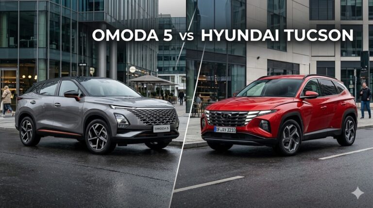 Omoda 5 vs Hyundai Tucson