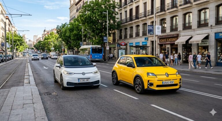 Renault 5 e-Tech y Volkswagen ID.3