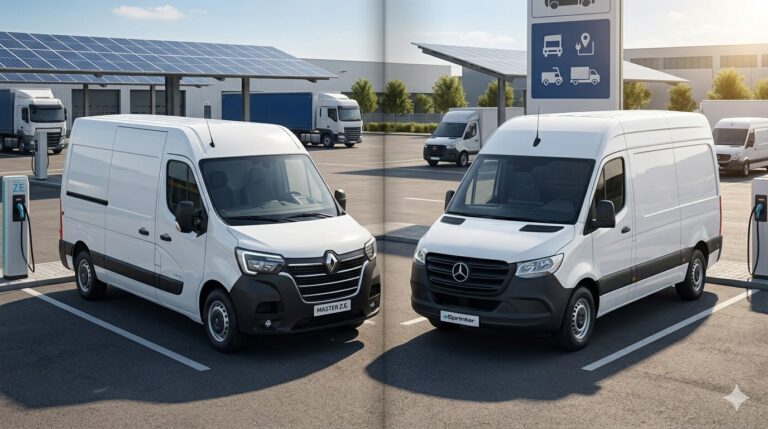 Renault Master Z.E. frente a Mercedes eSprinter