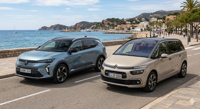 Renault Scenic y Citroën C4 SpaceTourer