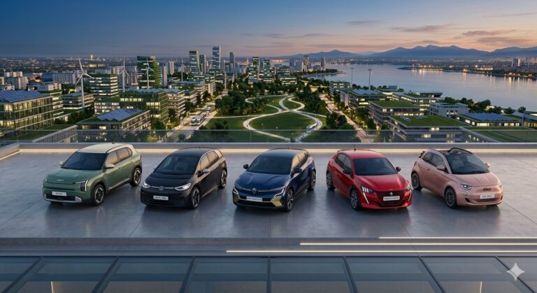 Top 5 mejores coches eléctricos urbanos con mayor autonomía en 2026