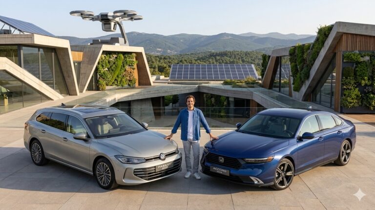VW Passat 2026 frente a Honda Accord