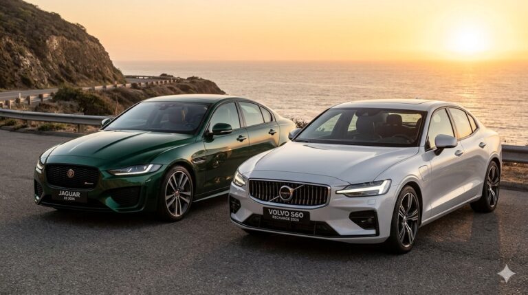 Volvo S60 Recharge 2026 vs Jaguar XE