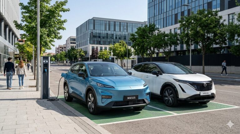 Changan Deepal S05 y Nissan Ariya