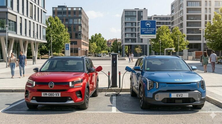 Citroën C3 eléctrico vs KIA EV2 2026