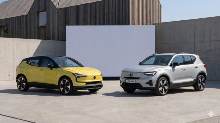 Comparamos el Volvo EX30 vs Volvo EX40