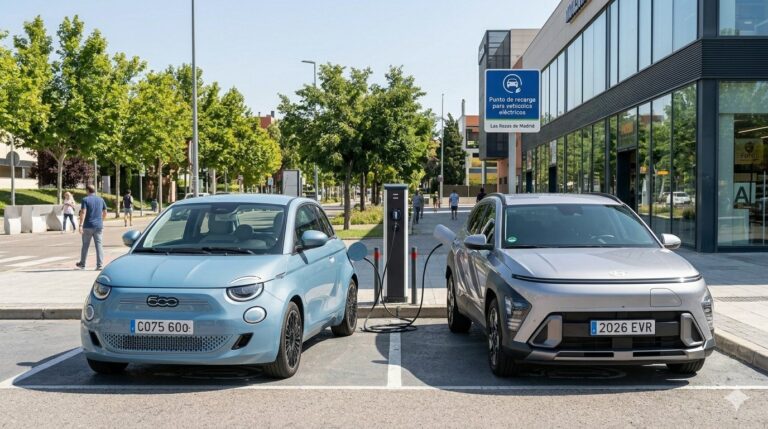 Fiat 600e vs Hyundai Kona Eléctrico 2026: Comparativa de eléctricos urbanos y versátiles Fiat 600e vs Hyundai Kona Eléctrico 202