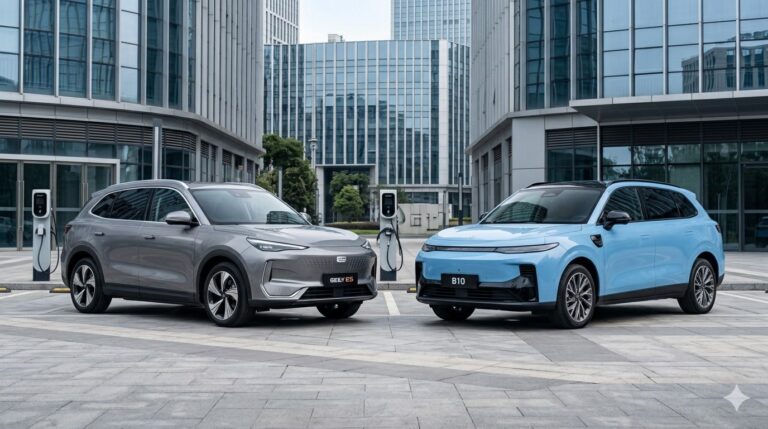 Geely E5 contra LeapMotor B10