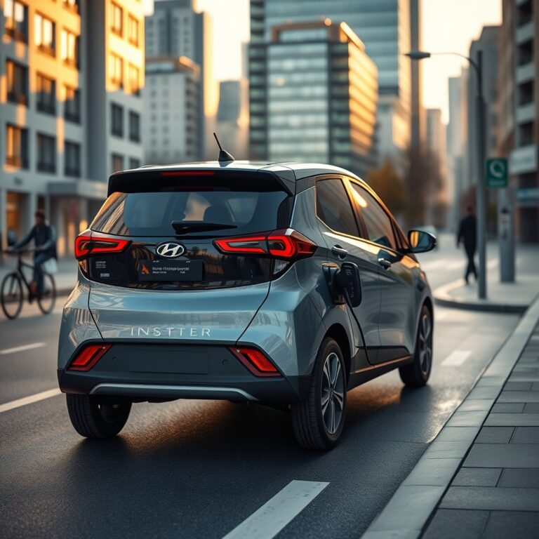 Hyundai INSTER: Innovación y eficiencia en un eléctrico para la ciudad