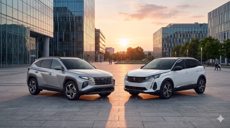 Hyundai Tucson y Peugeot 3008 2026: ¿Cuál es el SUV compacto más completo? Hyundai Tucson y Peugeot 3008