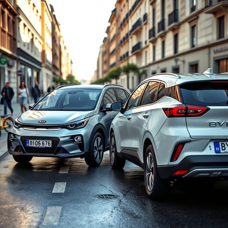 KIA EV2 frente al BYD Dolphin Surf 2026: rendimiento y eficiencia en coches eléctricos urbanos