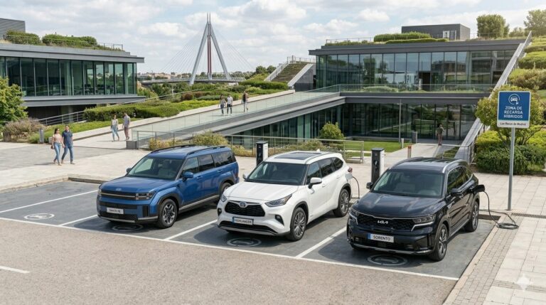 Los mejores SUV híbridos familiares para ciudad y carretera en 2026