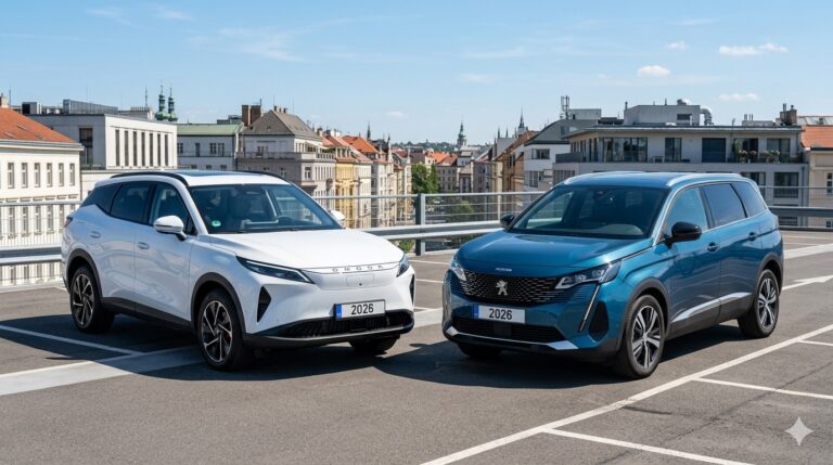 Omoda 7 vs Peugeot 5008 2026
