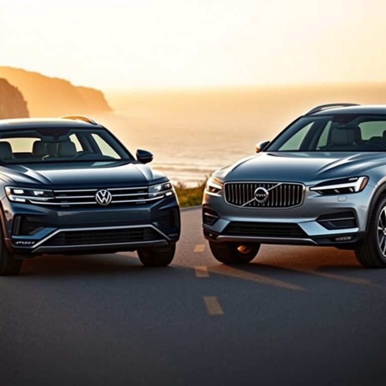 Rivalidad en SUV híbrido enchufable: VW Touareg PHEV vs Volvo XC60 Recharge 2026