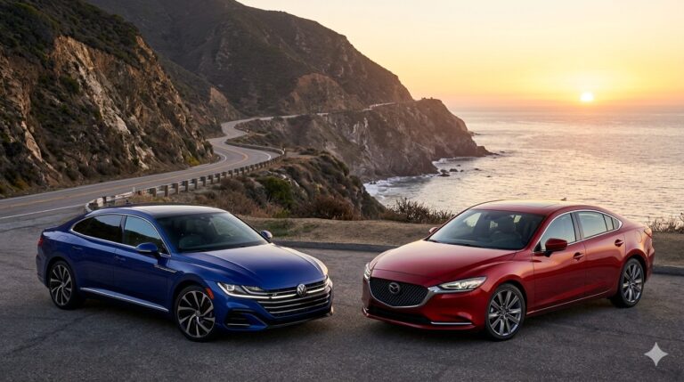 VW Arteon vs Mazda6 2026