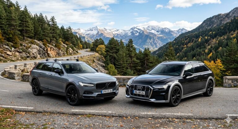 Volvo V90 Cross Country vs Audi A6 Allroad 2026